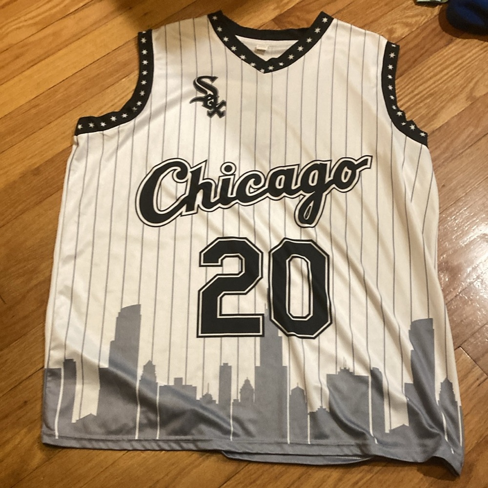 Chicago White Sox jersey tank top number 20 size XL - Picture 3 of 6
